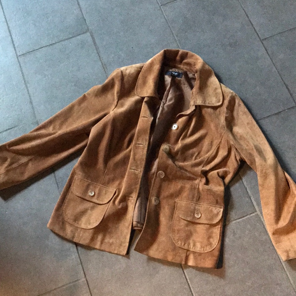 Super Soft Leather Blazer 2X